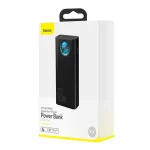 Powerbank Baseus Amblight 30000mAh, 4xUSB, USB-C, 65W (black) - Slika 8