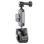 TELESIN Universal Handlebar Tube Clamp Mount for sport cameras (aluminum) - Slika 2