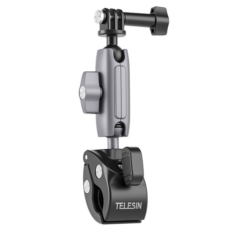 27991_3 TELESIN Universal Handlebar Tube Clamp Mount for sport cameras (aluminum) - Slika 2