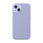 Baseus Liquid Silica Gel Case for iPhone 14 Plus (lavender)+ tempered glass + cleaning kit - Slika 5