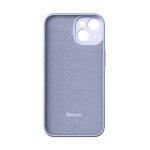 Baseus Liquid Silica Gel Case for iPhone 14 Plus (lavender)+ tempered glass + cleaning kit - Slika 6