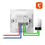 Inteligentny termostat boilera CWU Avatto ZWT100 3A ZigBee TUYA - Slika 4