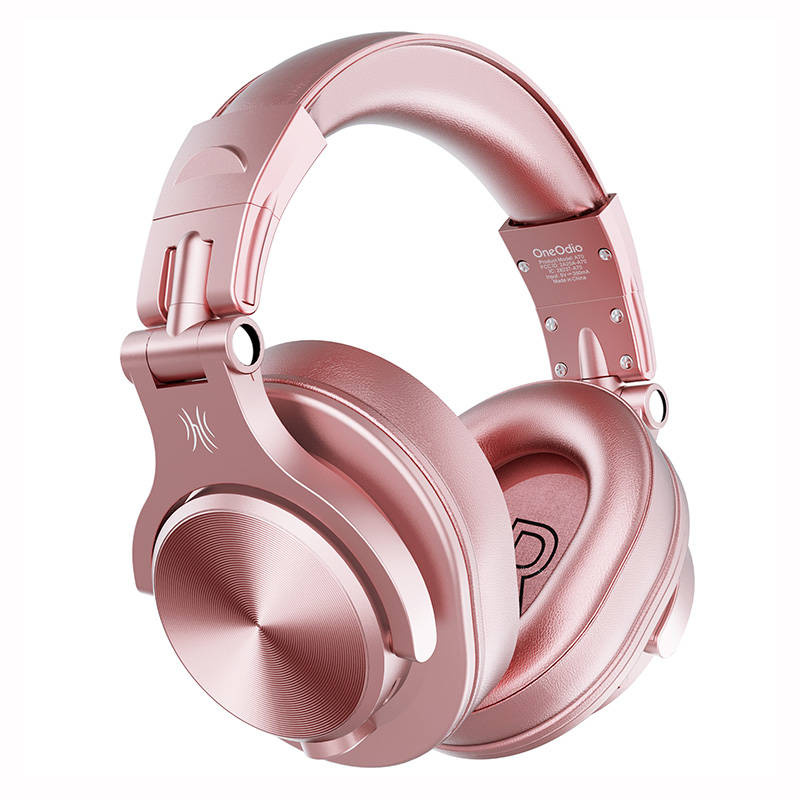 29304_2 Oneodio Fusion A70 Wireless Headphones (pink) - Slika 2