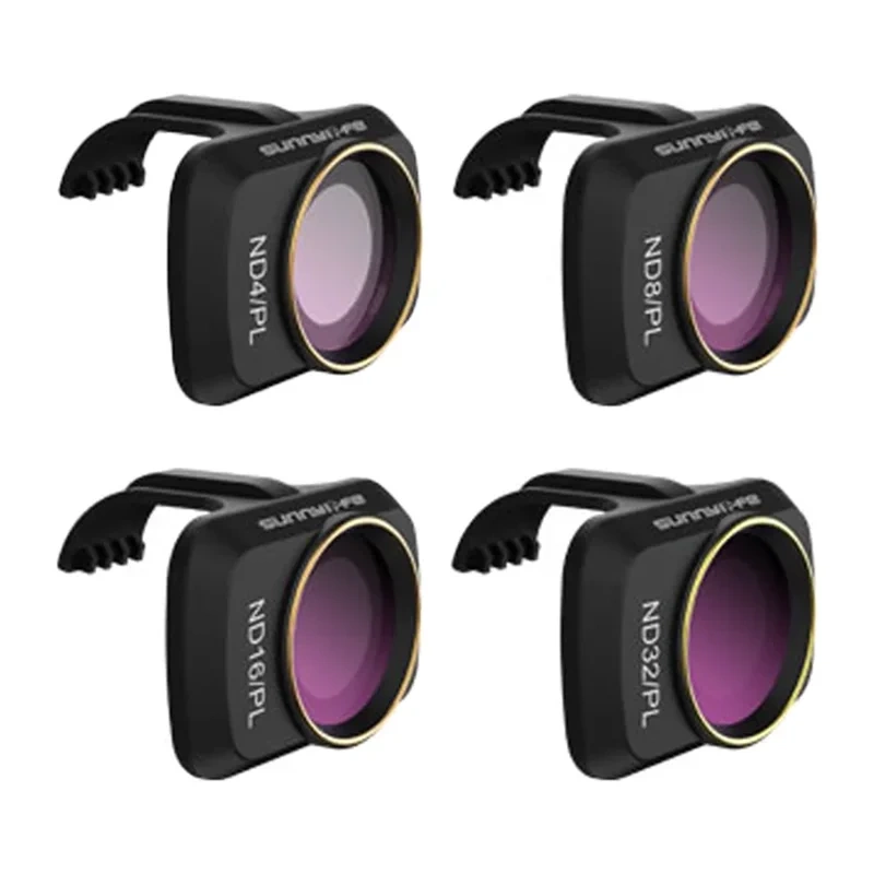30123_1 Set of 4 filters ND-PL 4/8/16/32 Sunnylife for DJI Mini 2 SE / Mini 2 (MM-FI9255) - Slika 1