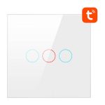 Smart Light Switch WiFi Avatto TS02-EU-W3 3 Way TUYA (white) - Slika 2
