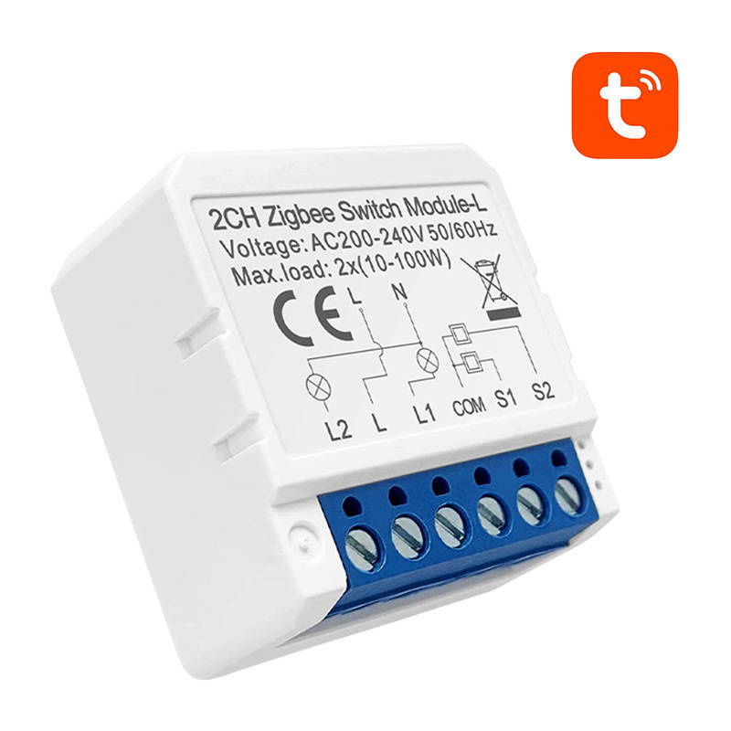 30876_2 Smart Switch Module ZigBee Avatto LZWSM16-W2 No Neutral TUYA - Slika 2