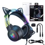ONIKUMA X15 PRO Gaming headset Cat (Black) - Slika 2