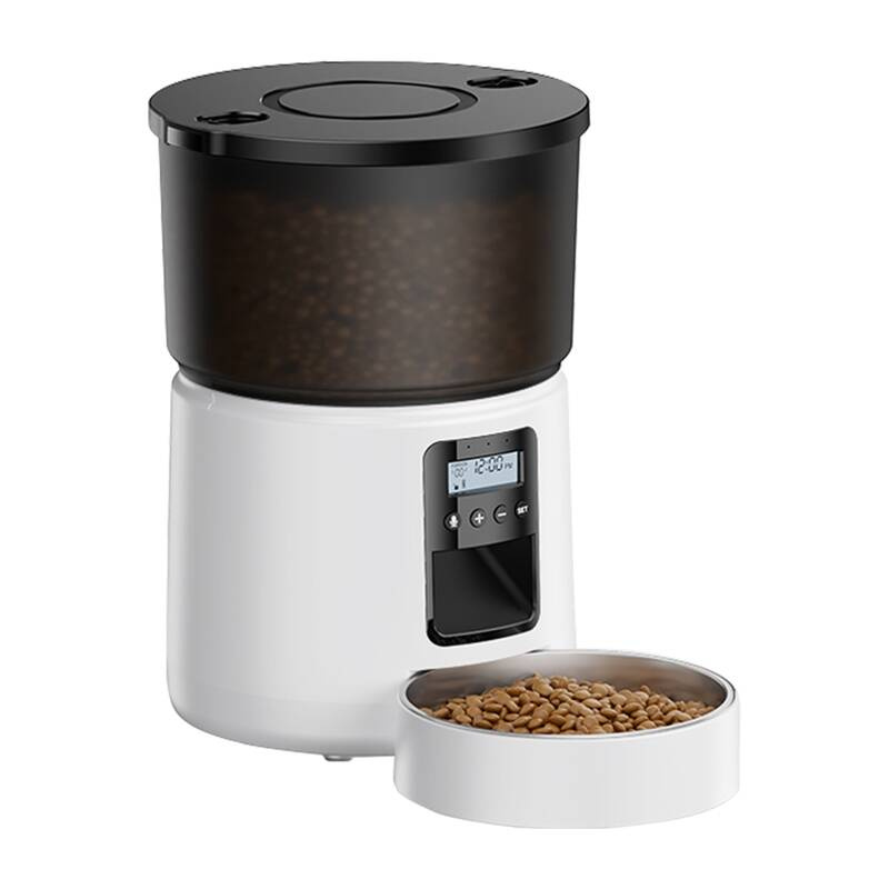 49663_1 Rojeco 3L Automatic Feed Dispenser Button Version (White) - Slika 1