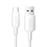 USB 2.0 A to USB-C 3A cable Vention CTQWF 1M (white) - Slika 3