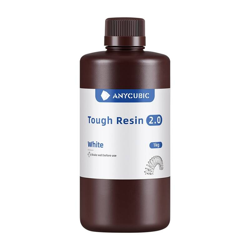 49960_1 AnyCubic Tough Resin 2.0 (White) - Slika 1