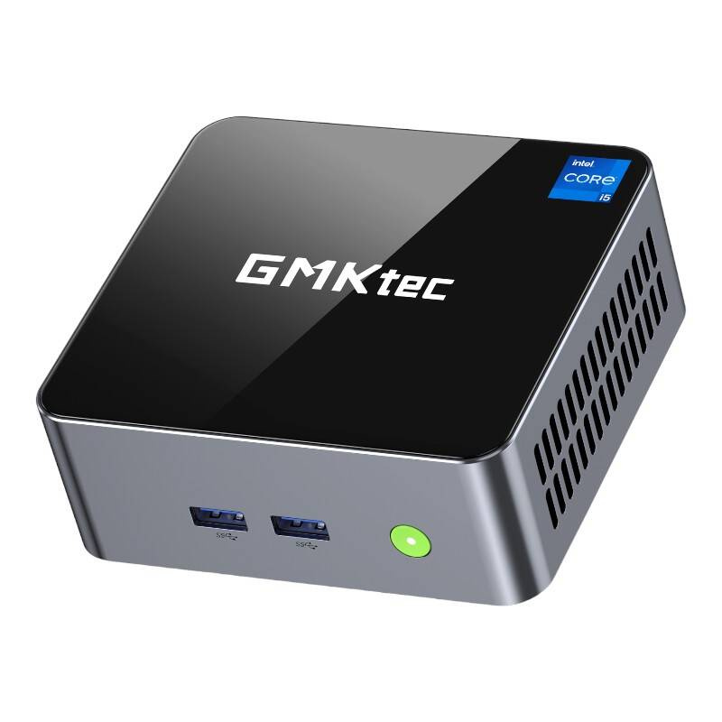 43223_1 MINI PC GMKtec M3 Intel i5-12450H 32GB RAM + 1TB Black - Slika 1
