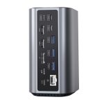 Blitzwolf BW-TH15 17in1 Docking Station 2xHD+DP+4xC+3xUSB 3.0+USB 3.1+C 3.2+C PD+RJ45+micro SD+SD+3.5mm Audio - Slika 6