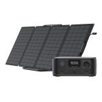 Set: EcoFlow River 3 power station + 110W photovoltaic panel.