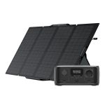 Set: EcoFlow River 3 UPS power station + 160W photovoltaic panel.