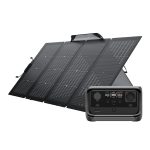Bundle: Power station EcoFlow River 3 Plus + portable solar panel 220W