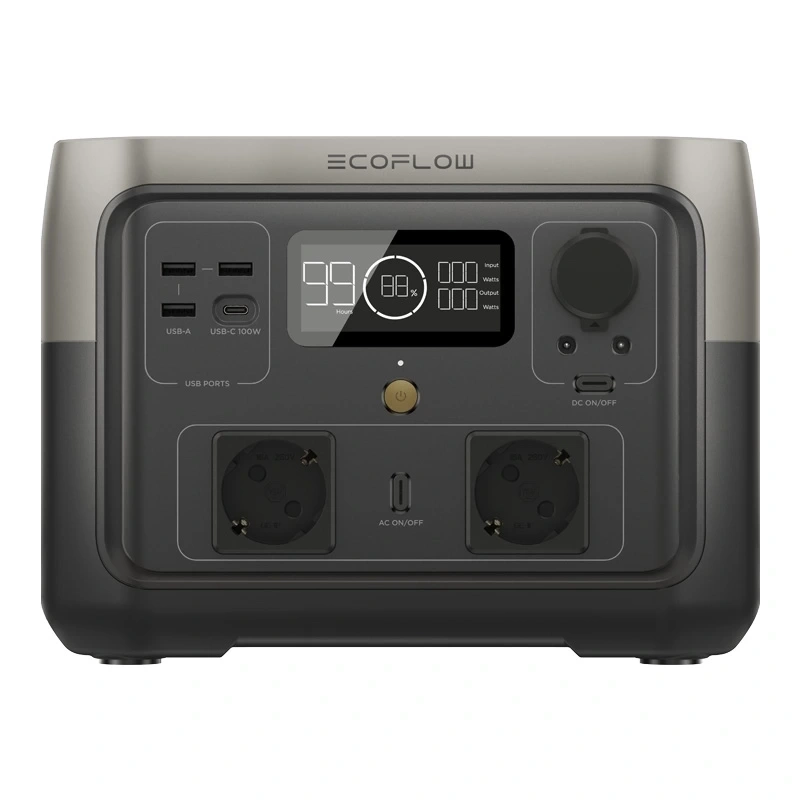 53756_7 Bundle: Power station EcoFlow River 2 Max + portable solar panel 160W - Slika 2