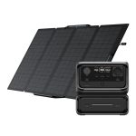 Set: EcoFlow River 3 Max power station + 160W photovoltaic panel.