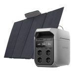 Set: EcoFlow Delta 3 Plus power station + 400W photovoltaic panel.