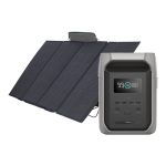 Set: EcoFlow Delta 3 1500 power station + 400W photovoltaic panel.