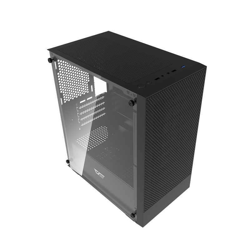 54675_2 Darkflash M305 computer case without fans (Black) - Slika 2