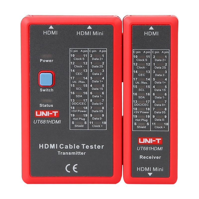 52270_1 HDMI cable tester UNI-T UT681HDMI - Slika 1