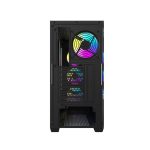 Darkflash DS900WD ATX computer case (black) + 4 fans - Slika 6