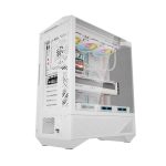 Darkflash DY460 computer case (White) + 4 ARGB fans - Slika 7