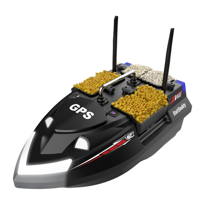 55062_2 Flytec V802 PRO 12000mah bait boat (black) - Slika 2