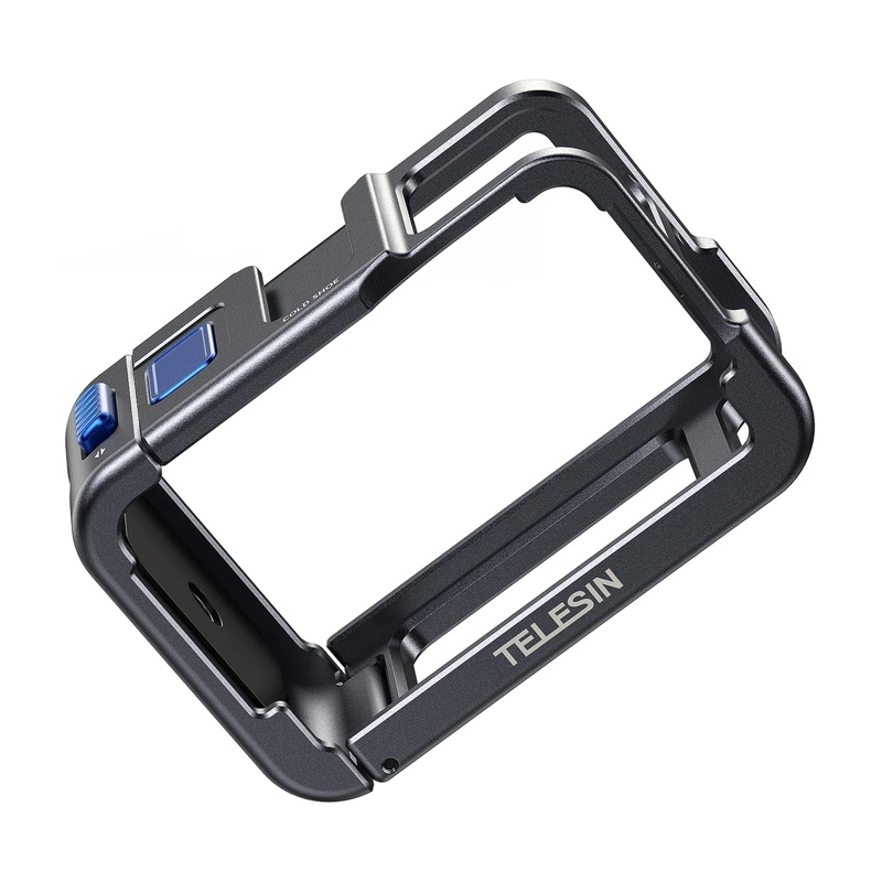 53568_1 Telesin metal case for DJI Osmo Action 5 (black) - Slika 1