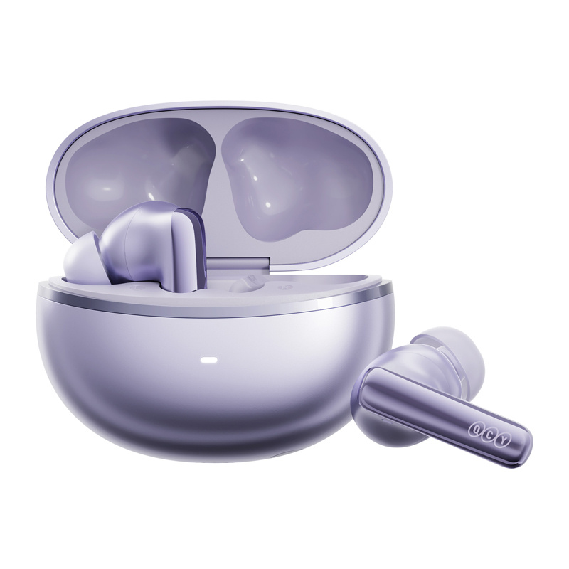 55446_8 TWS QCY MeloBuds N70 headphones (purple) - Slika 8