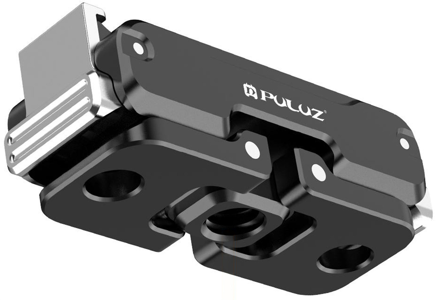 56020_3 PULUZ Magnetic Metal Holder for DJI Osmo Nano (Black) - Slika 1