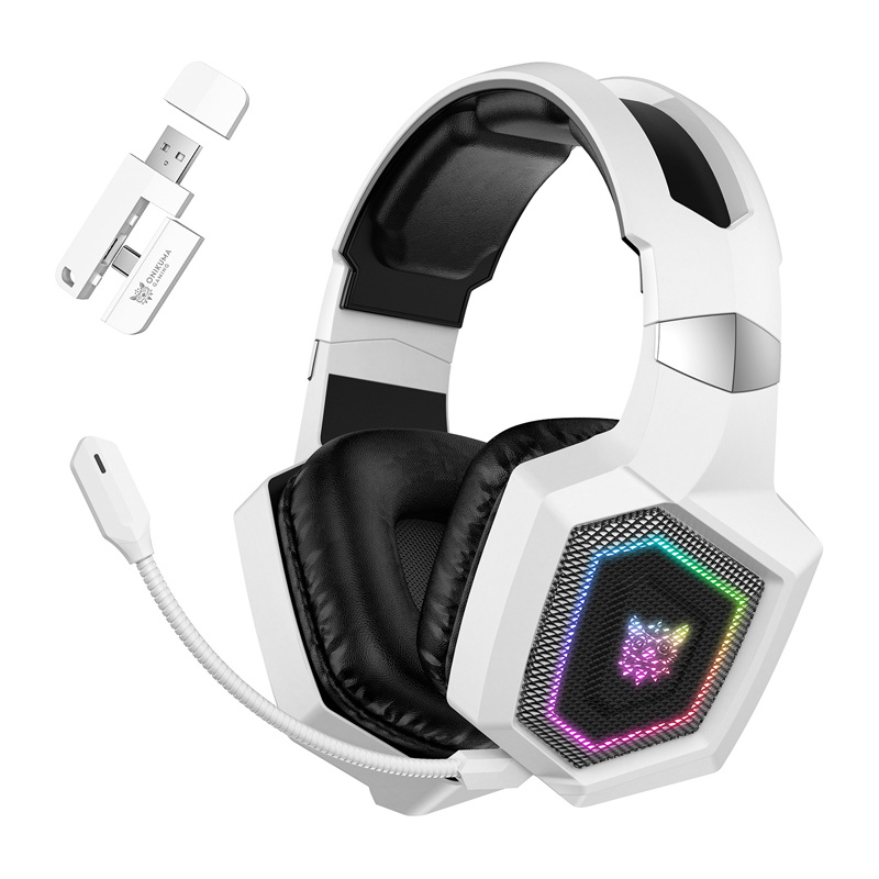 56802_1 ONIKUMA GT806 gaming headphones (white) - Slika 1