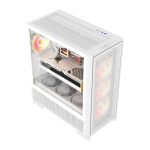DarkFlash AIRNOVA computer case (white) + 3 fans - Slika 5