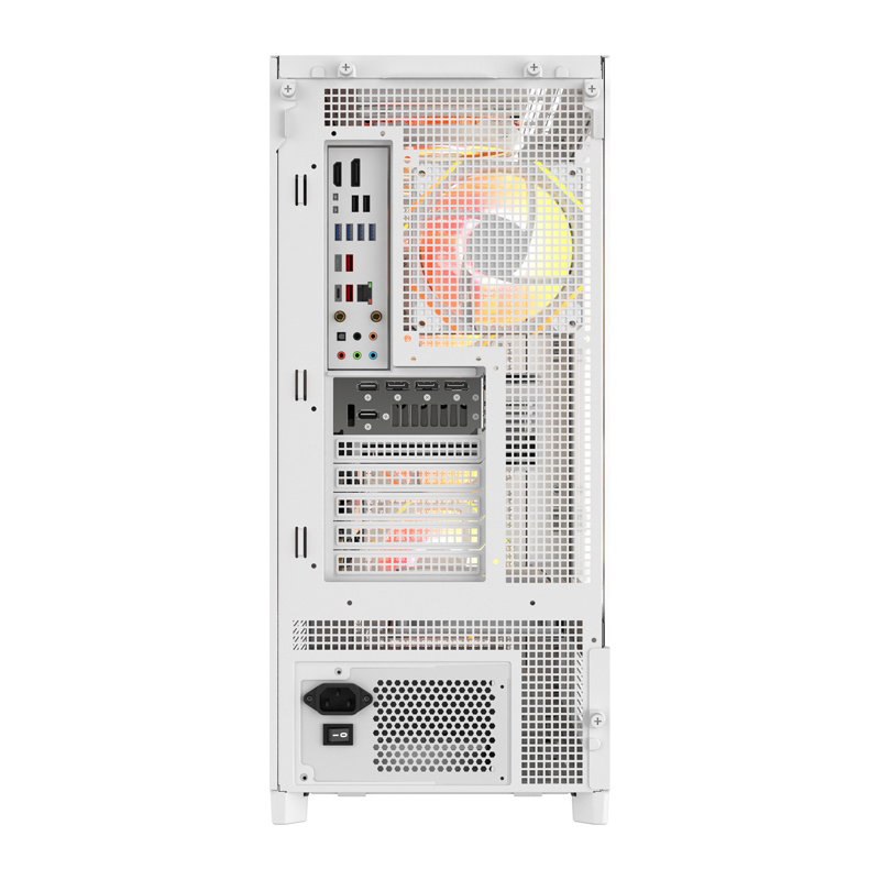 56883_7 DarkFlash AIRNOVA computer case (white) + 3 fans - Slika 7