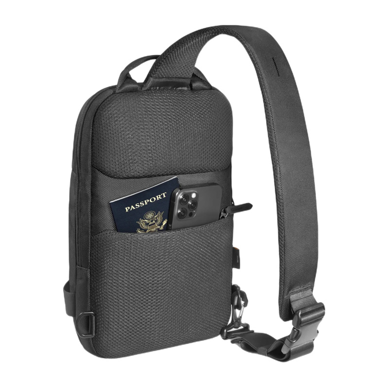 34558_6 Sling Bag 7L / 14'' Tomtoc Navigator-T24 (black) - Slika 6