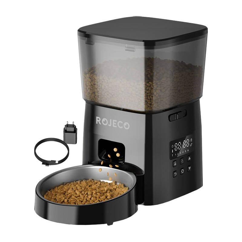 34800_4 Rojeco 2L Automatic Pet Feeder Button Version - Slika 4