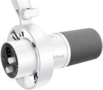 Fifine K688W dynamic microphone (white)