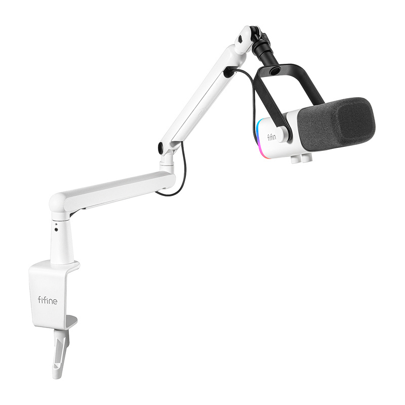 55771_2 Fifine TAM8W dynamic microphone (white) - Slika 2