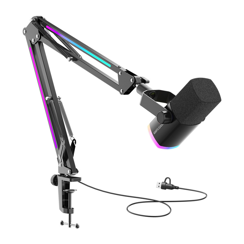55773_3 Fifine AM8proT dynamic boom microphone (black) - Slika 3