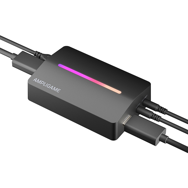 55788_3 Fifine V3, HDMI to USB-A capture card (black) - Slika 3