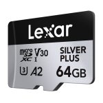 Set of 2 Lexar High-Performance Silver Plus microSDXC 2x64GB memory cards + adapter - Slika 5