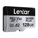 Set of 2 Lexar High-Performance Silver Plus microSDXC 2x128GB memory cards + adapter - Slika 3