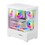 DarkFlash C365 computer case (white) + 5 fans - Slika 2