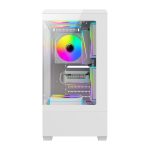 DarkFlash C365 computer case (white) + 5 fans - Slika 4