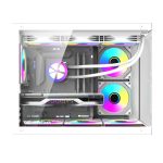 DarkFlash B275 PRO computer case (white) + 6 fans - Slika 4
