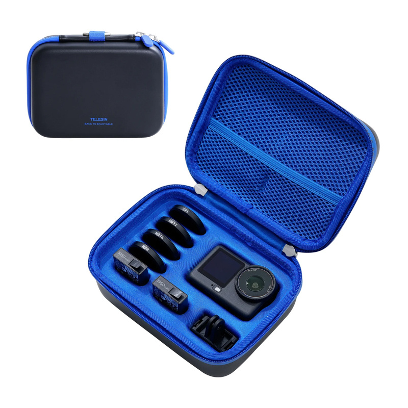 56530_2 Telesin DisAdv EVA Carrying Bag for DJI Osmo Action 6 (Black) - Slika 2