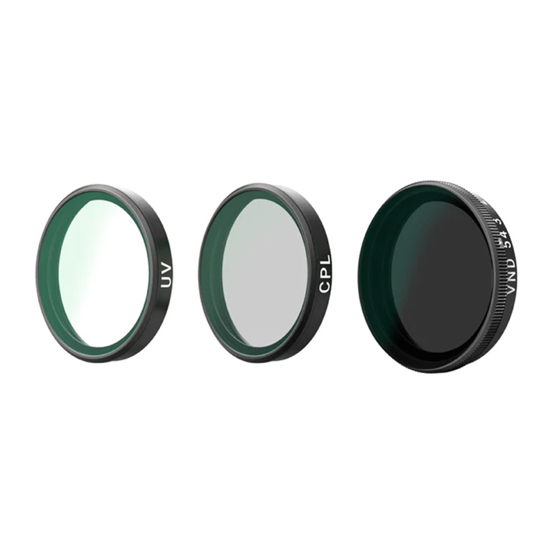56543_1 Telesin CPL/VND8/UV filter set for DJI Osmo Action 6 (3 pcs.). - Slika 1