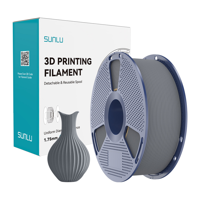 57718_1 Sunlu PLA Classic Gray Filament 1.75mm 1KG - Slika 1