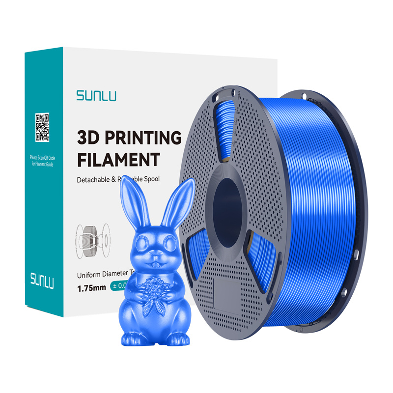 58029_1 Sunlu PLA+ Silk Filament (blue) - Slika 1