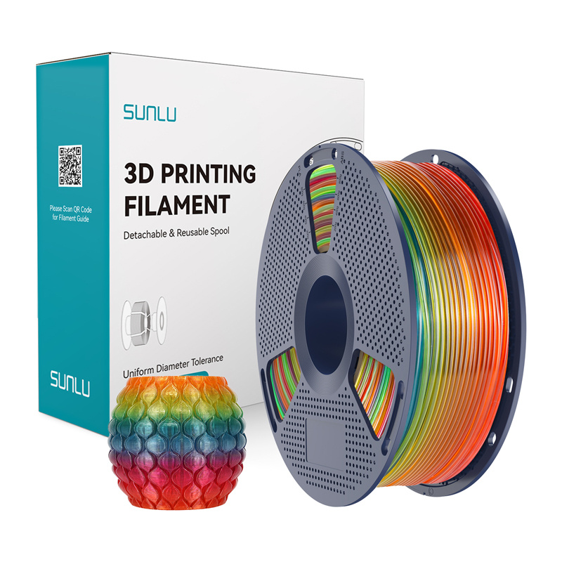 58113_1 Sunlu PLA Transparent (Rainbow) 01 Filament - Slika 1